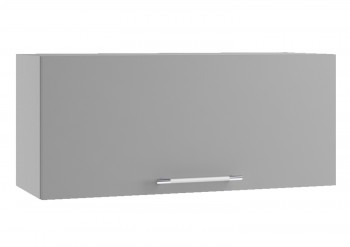 Арка ПГ 800 шкаф верхний горизонтальный (Штукатурка белая/корпус Серый) в Барнауле - barnaul.mebel54.com | фото
