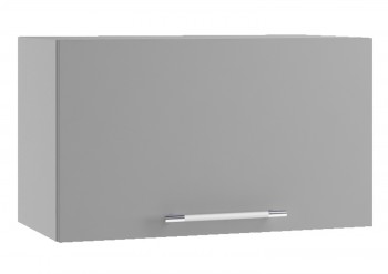 Корато ПГФ 600 шкаф верхний горизонтальный с фрезеровкой (Кварц бежевый/корпус Серый) в Барнауле - barnaul.mebel54.com | фото