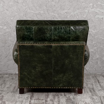 Кресло кожаное Лофт Аристократ (ширина 1070 мм) в Барнауле - barnaul.mebel54.com | фото