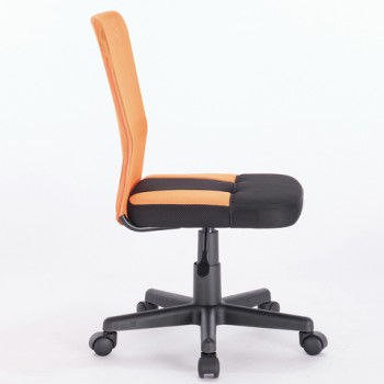 Кресло компактное BRABIX Smart MG-313 (черный, оранжевый) в Барнауле - barnaul.mebel54.com | фото