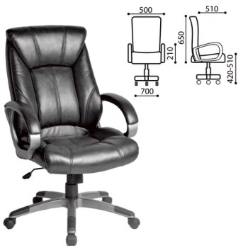 Кресло офисное BRABIX Maestro EX-506 (черный) в Барнауле - barnaul.mebel54.com | фото