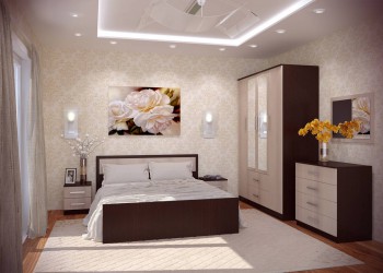 Модульная спальня Фиеста в Барнауле - barnaul.mebel54.com | фото