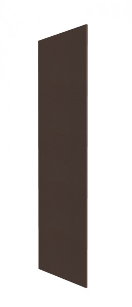 Панель торцевая ПН/ПНЯ М Квадро (для пеналов) Шоколад кожа в Барнауле - barnaul.mebel54.com | фото