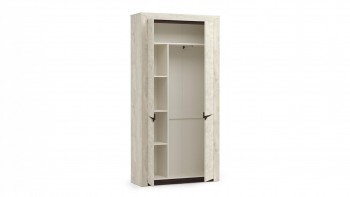 Шкаф для одежды 33.18 Лючия бетон в Барнауле - barnaul.mebel54.com | фото