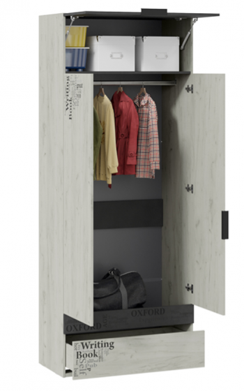 Шкаф комбинированный для одежды «Оксфорд-2» в Барнауле - barnaul.mebel54.com | фото