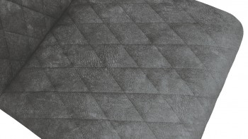 Стул «Стенли» К1С Черный муар/Микровелюр Wellmart Graphite в Барнауле - barnaul.mebel54.com | фото